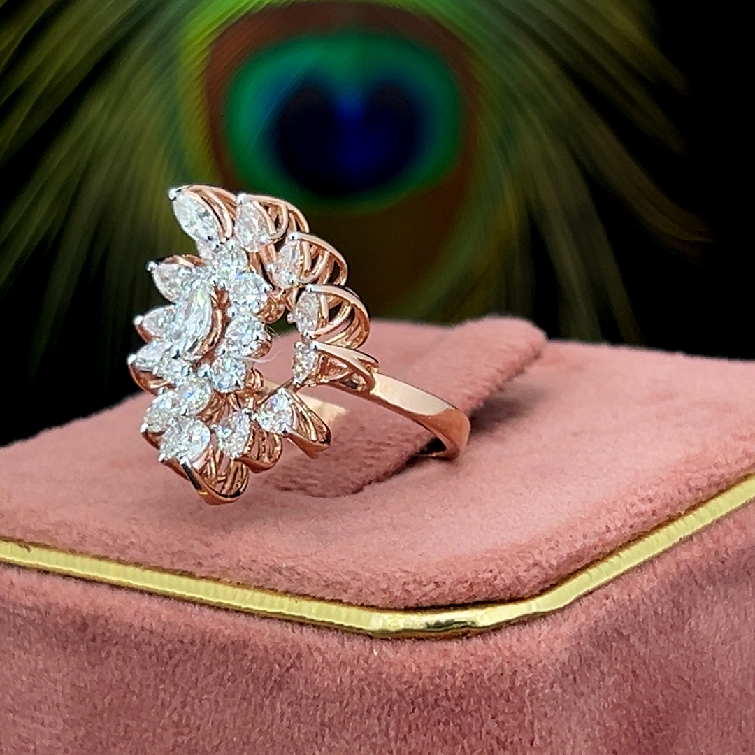 Diamond Bloom Ring