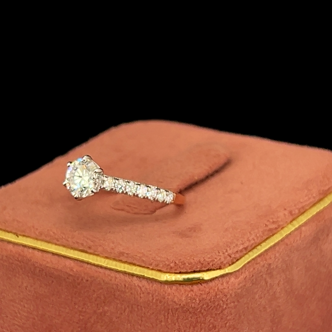 Spark Solitaire Diamond Ring 💎
