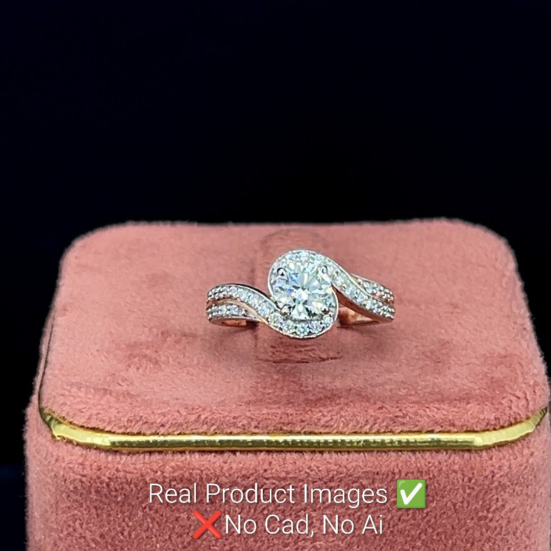 Grace Wave Diamond Ring 💎