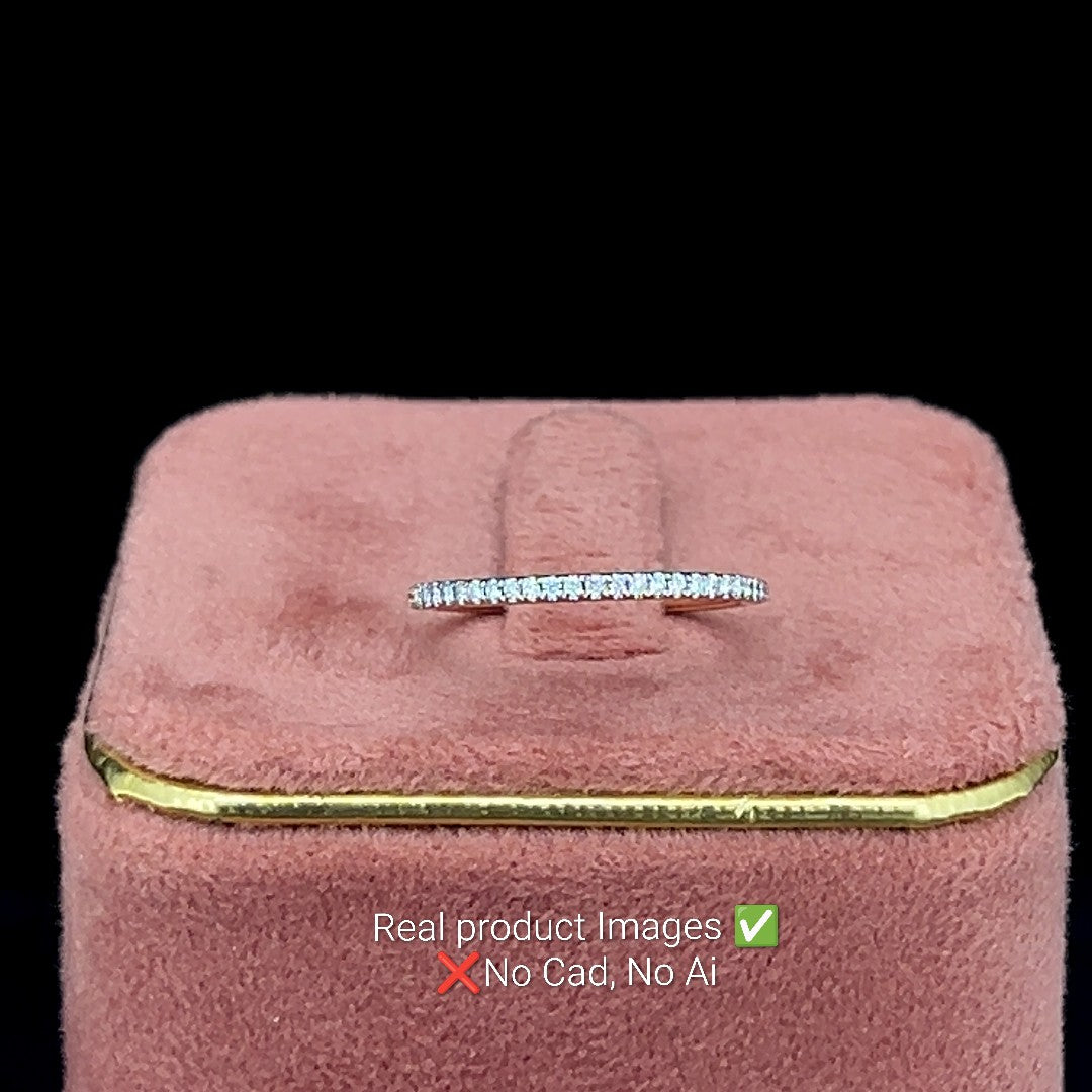 Classic Thin Diamond Ring