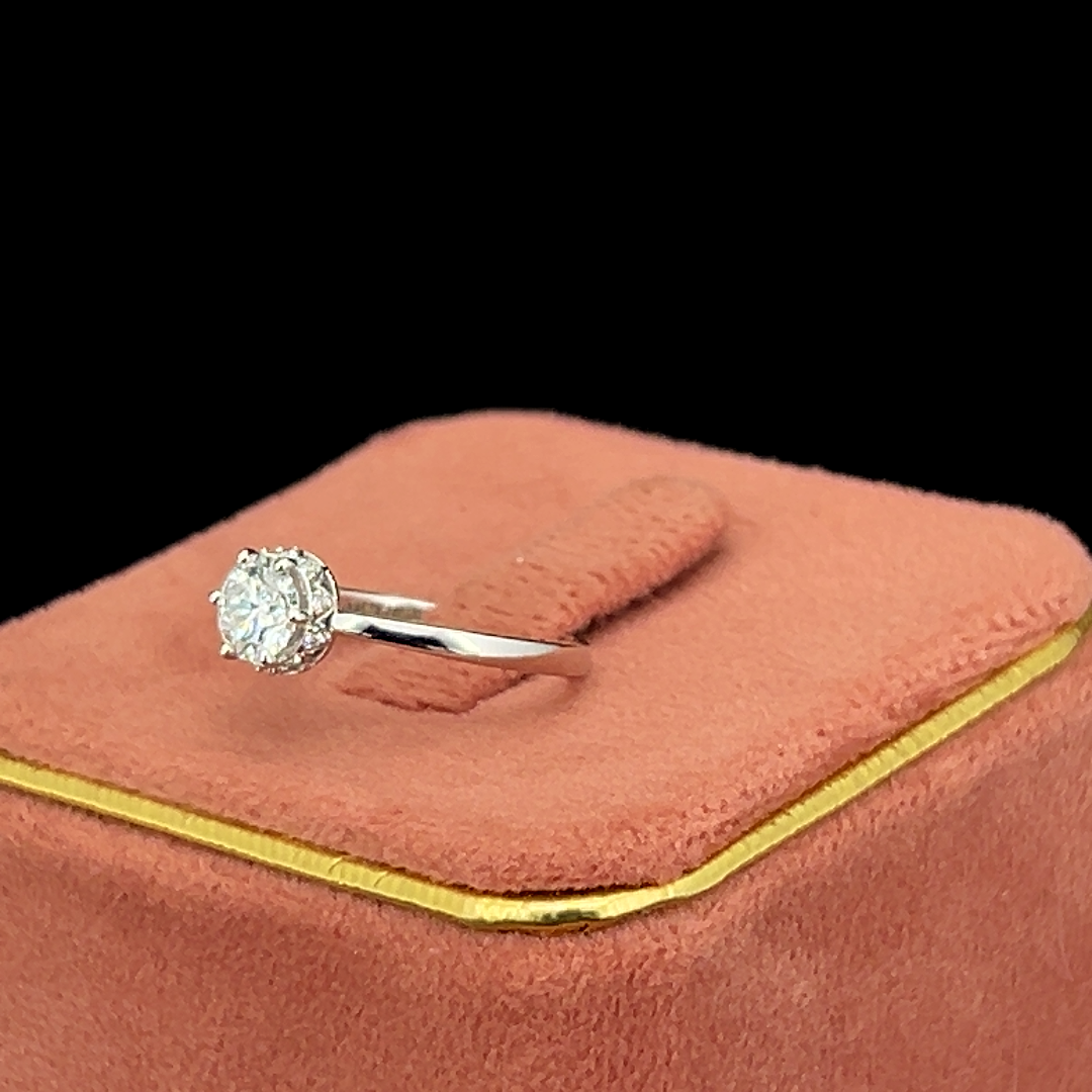 Eterna Solitaire Diamond Ring 💎