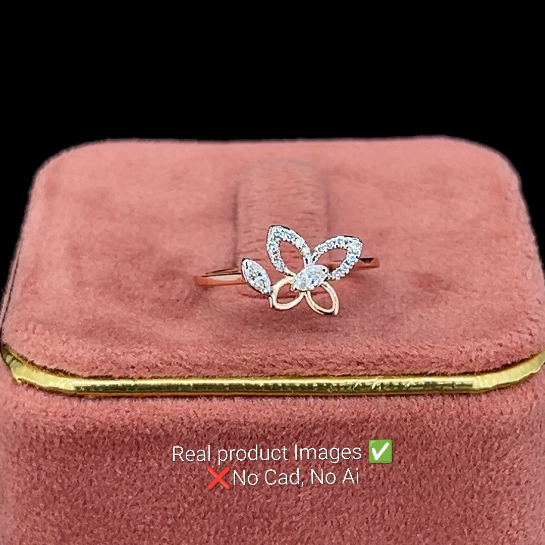 Butterfly Diamond Ring 💎