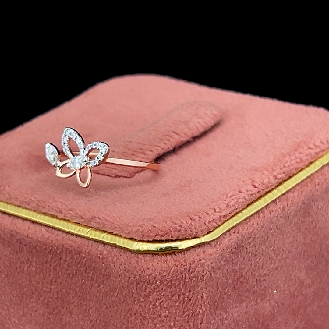 Butterfly Diamond Ring 💎
