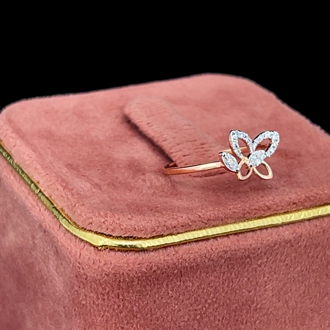 Butterfly Diamond Ring 💎