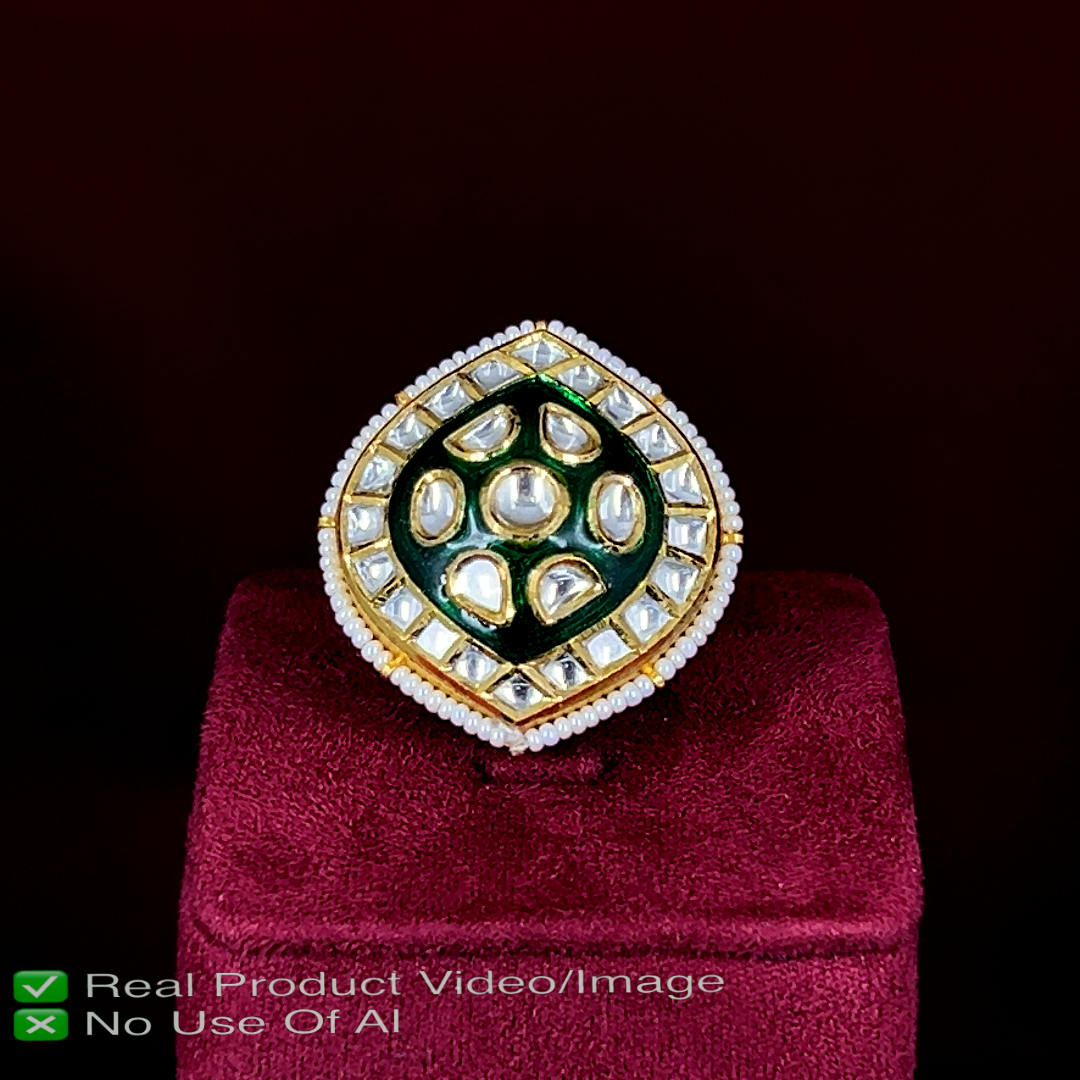 Engagement Polki Diamond Rings for Women