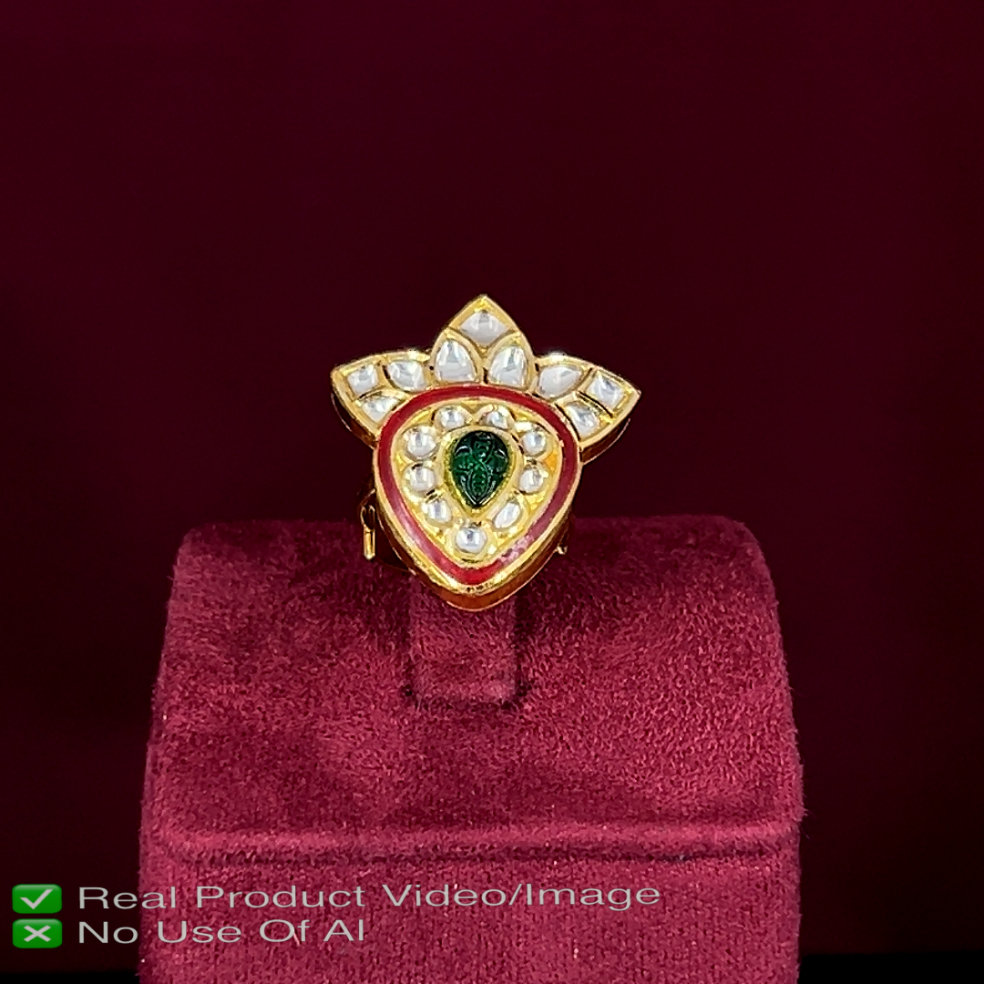 Buy Bridal Polki Rings with Natural Diamonds