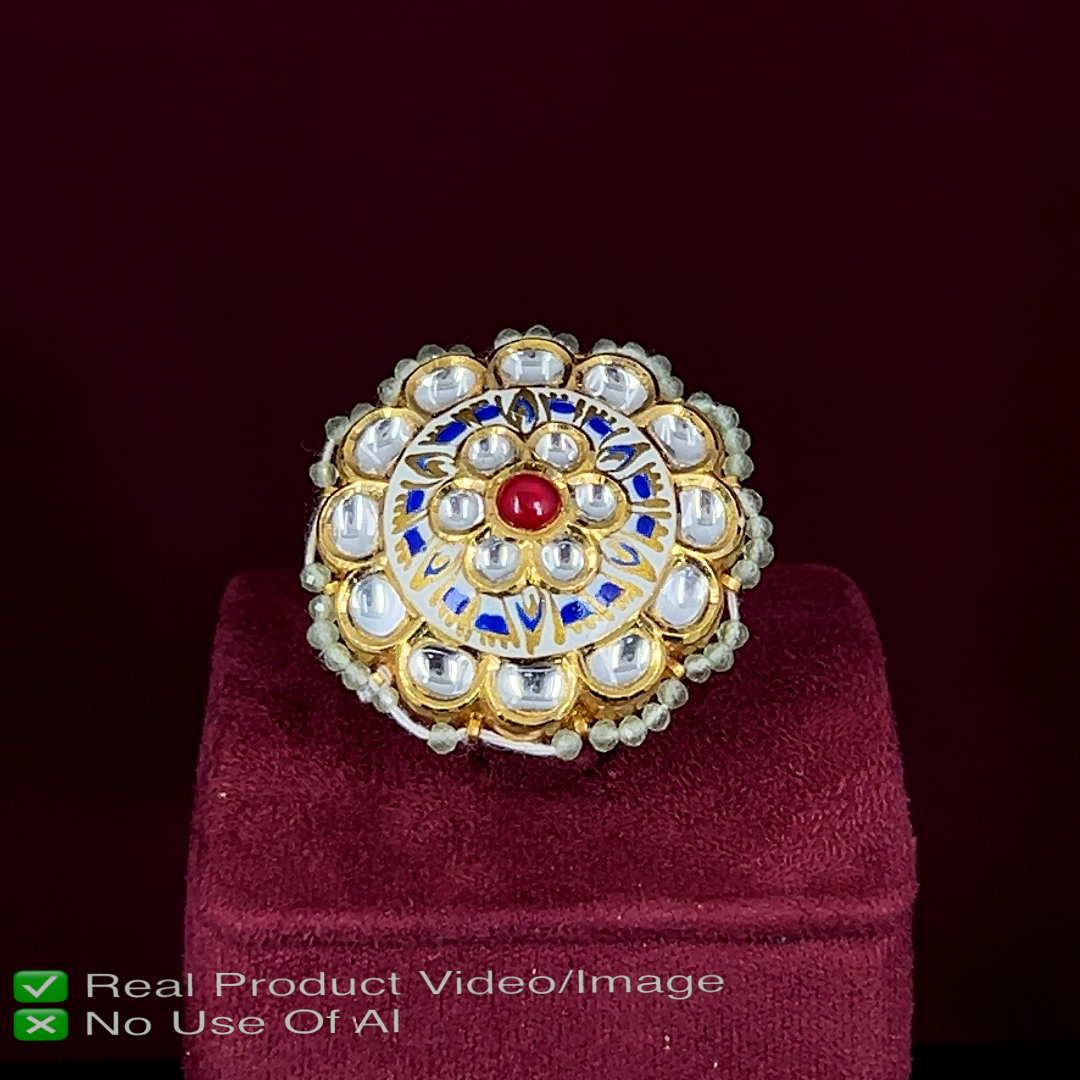 Engagement Polki Diamond Rings for Women