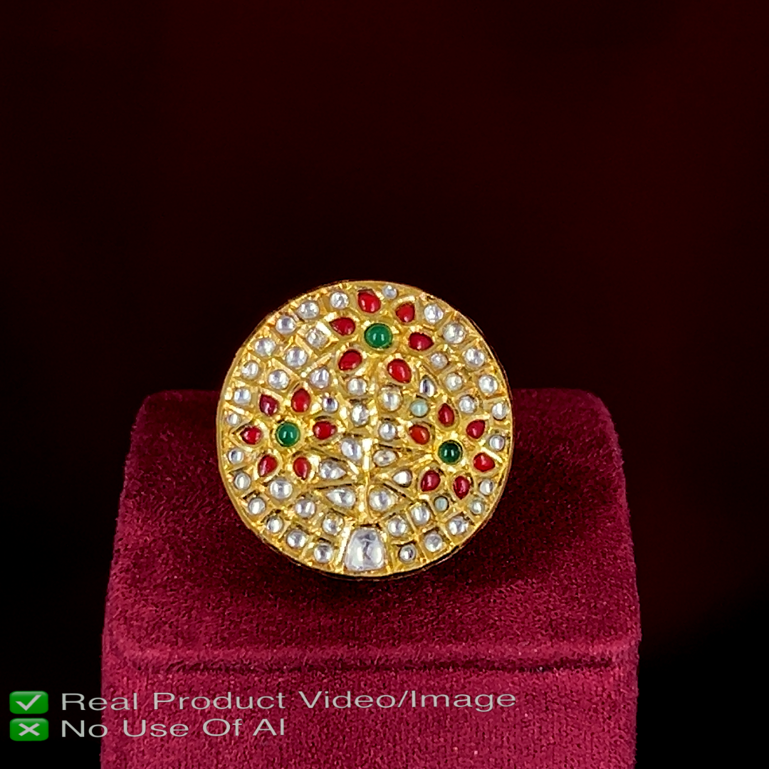 Best Polki Diamond Rings Online India