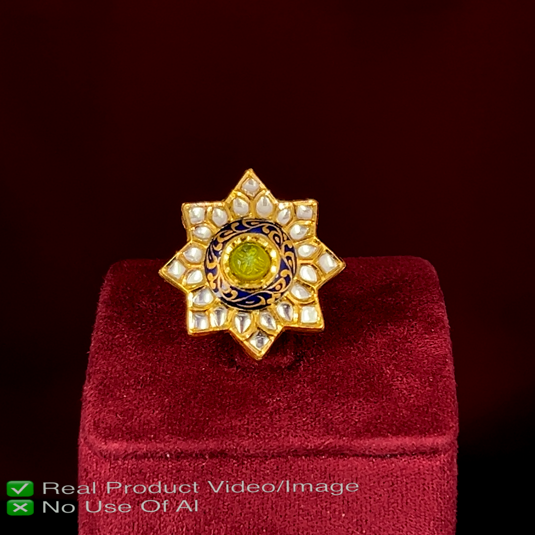 Polki Diamond Ring Price | Shop Certified Designs