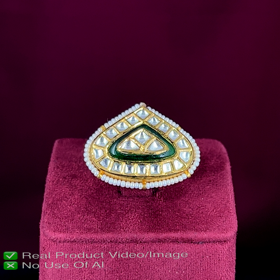 Traditional Polki Diamond Ring Collection
