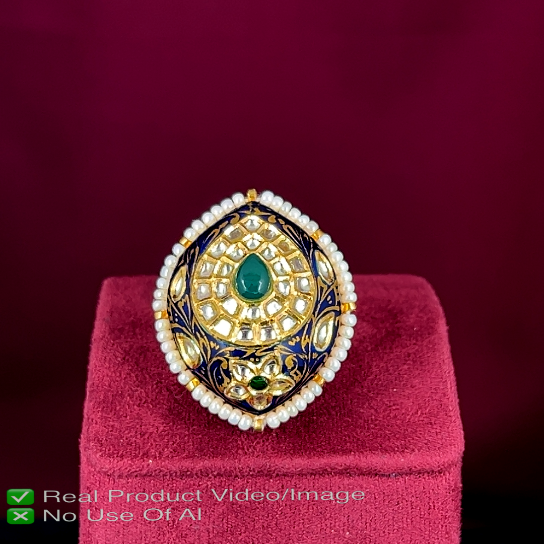 Luxury Natural Polki Diamond Rings Collection