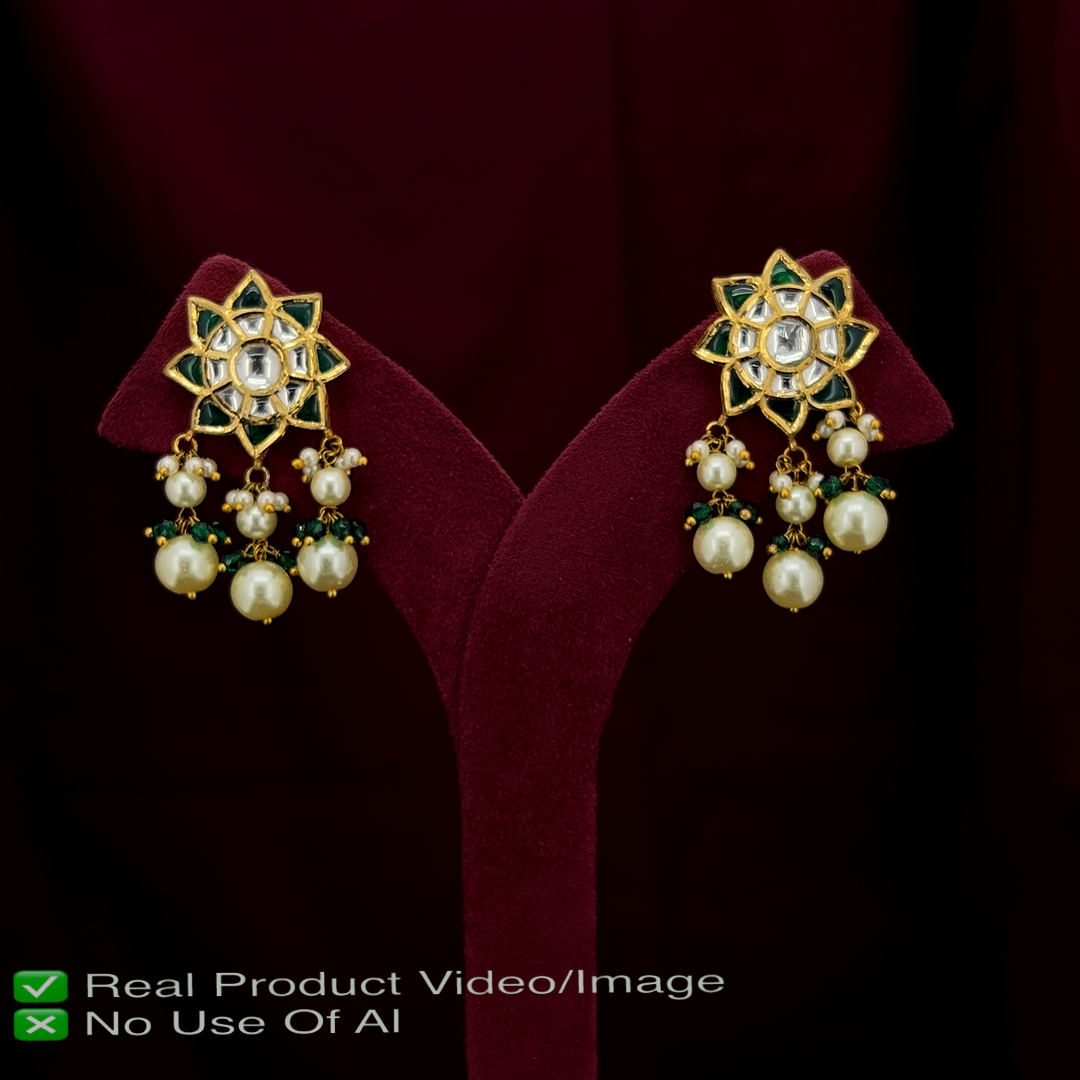 Natural Diamond Polki Bridal Jewellery Online
