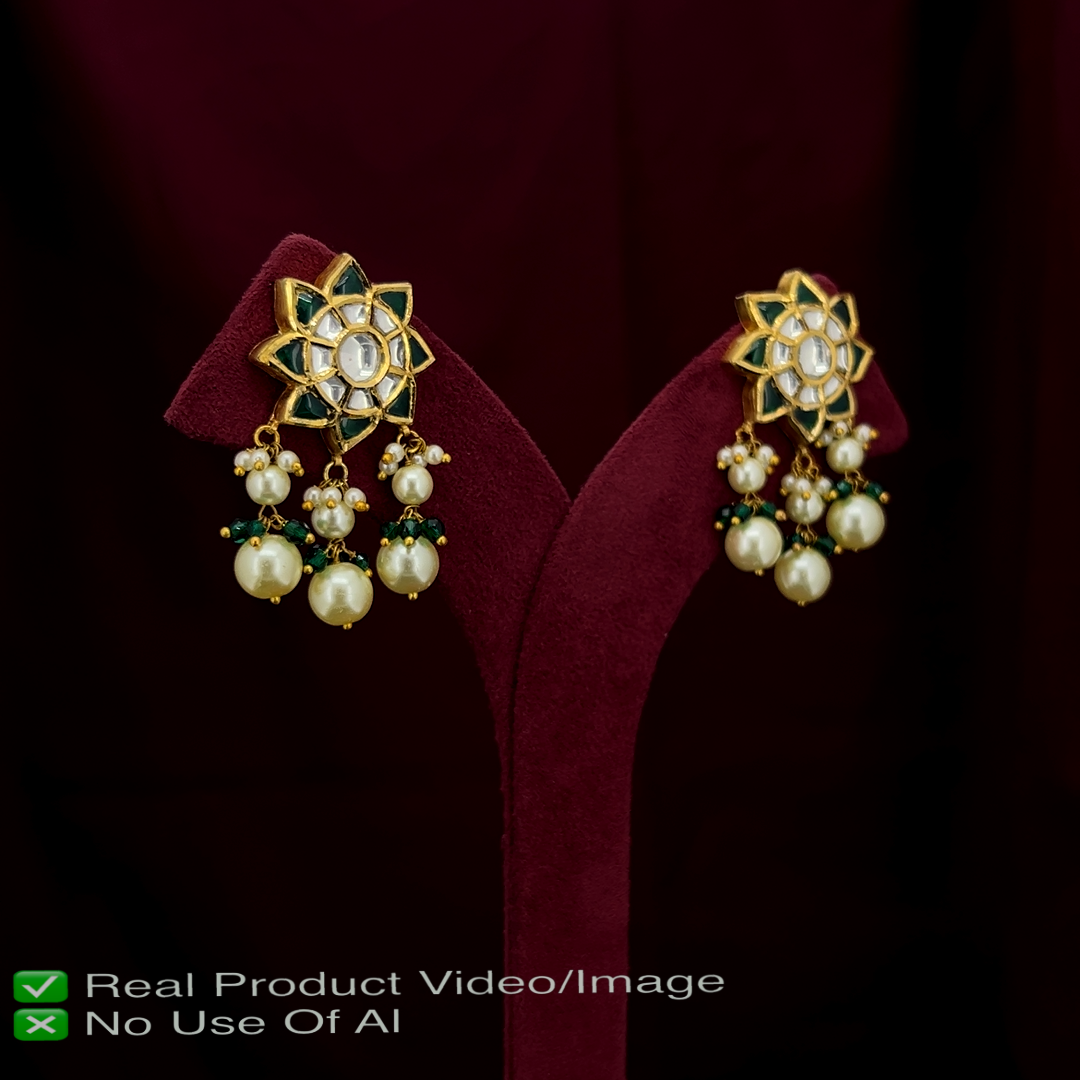 Natural Diamond Polki Bridal Jewellery Online