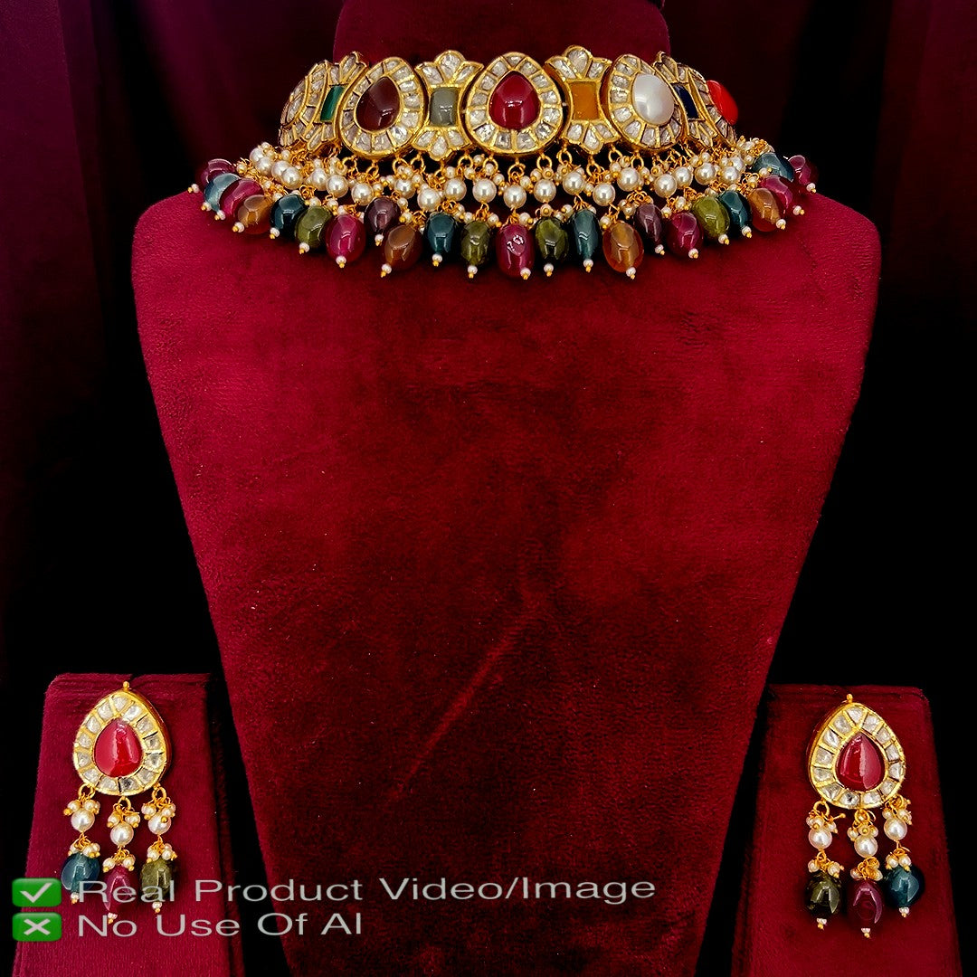 Choker Necklace Set