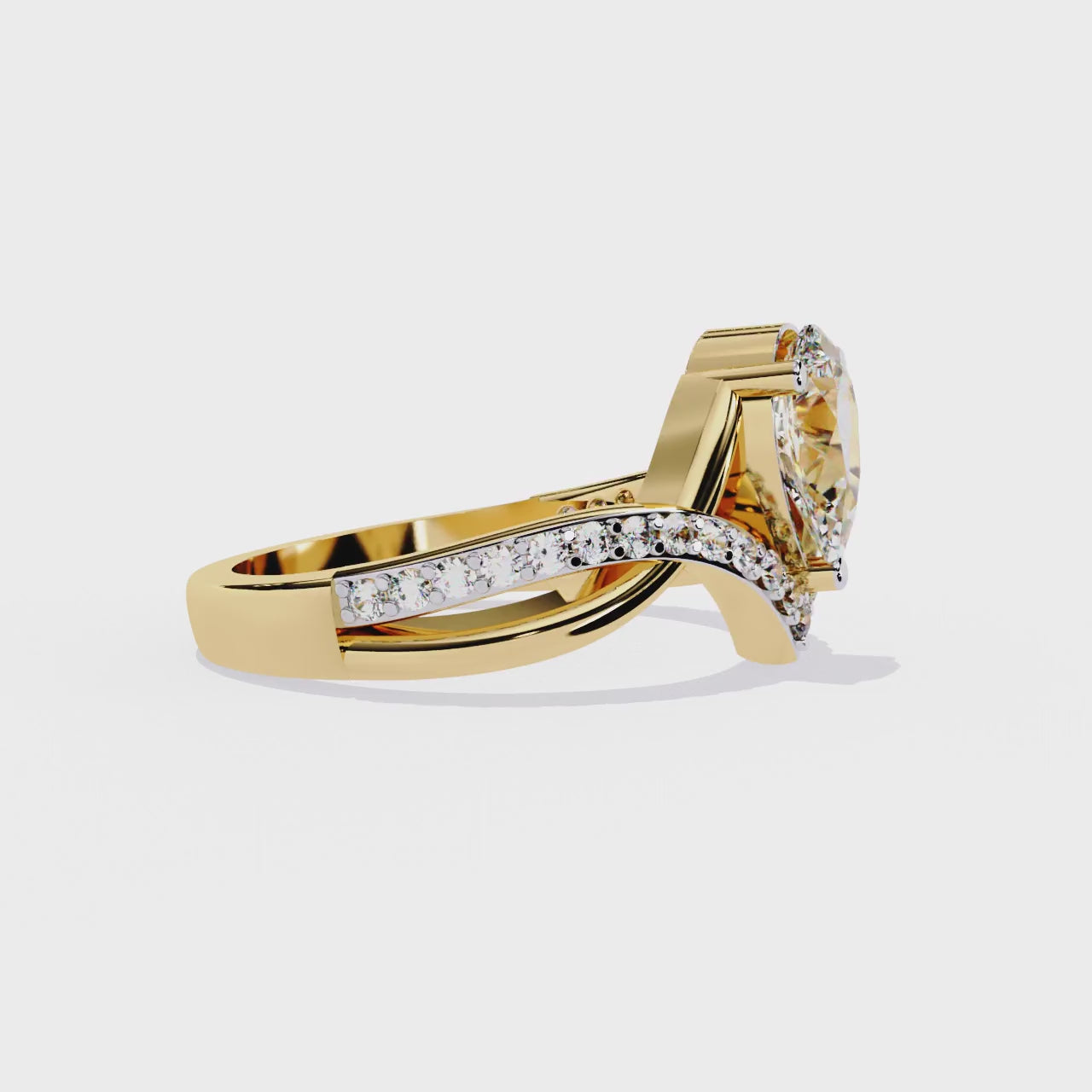 Kensley Lab-Grown Diamond Solitaire Ring