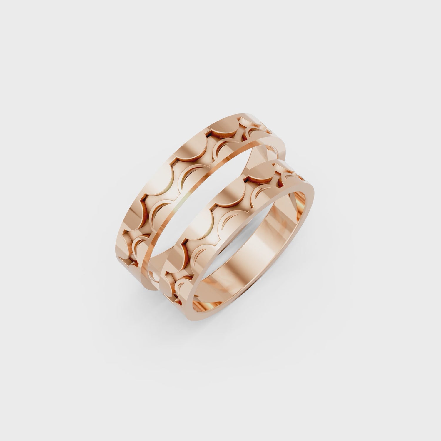 Luve' Bonds – Lab-Grown Diamond Unity Couple Bands