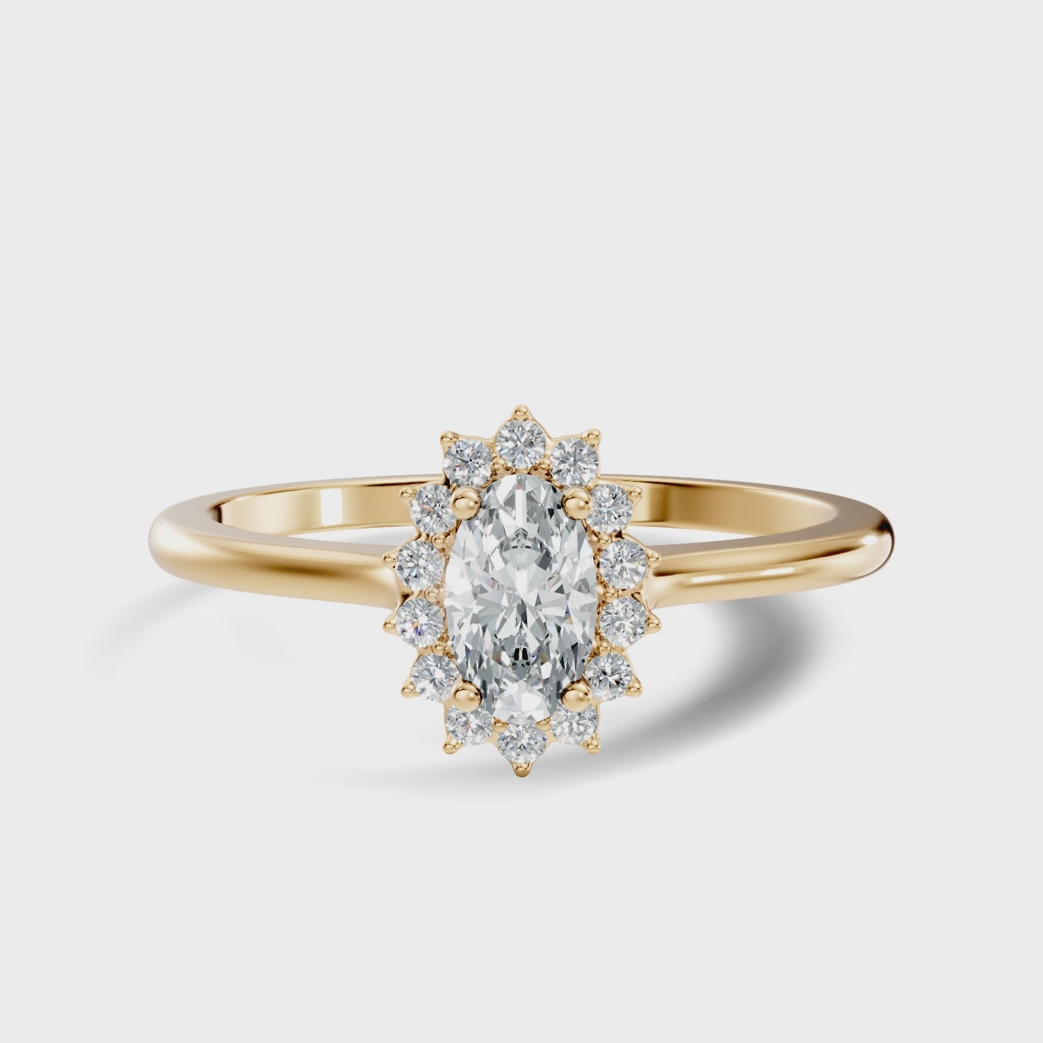 Scarlet Lab-Grown Diamond Solitaire Ring