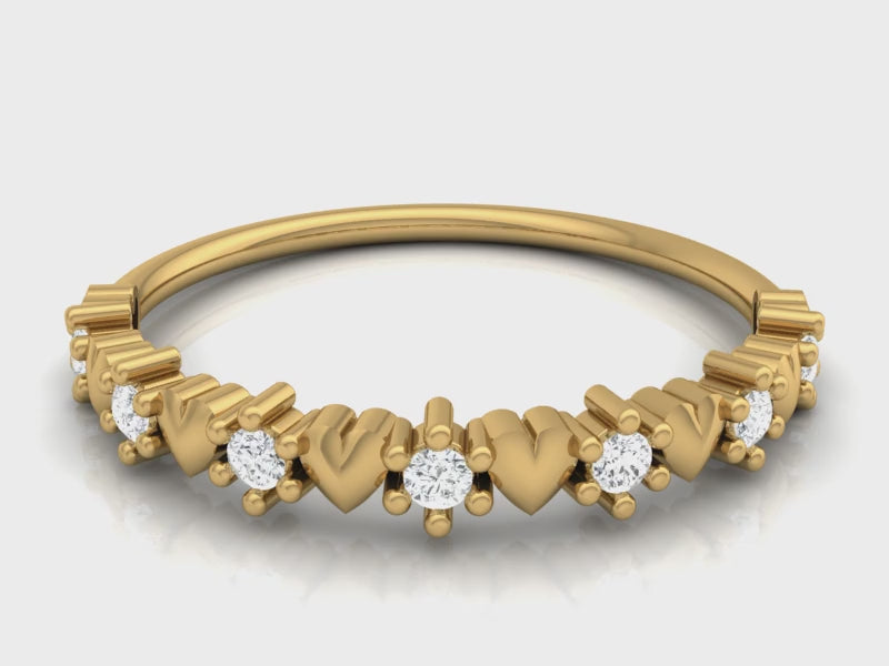 Aisha Lab-Grown Diamond Band