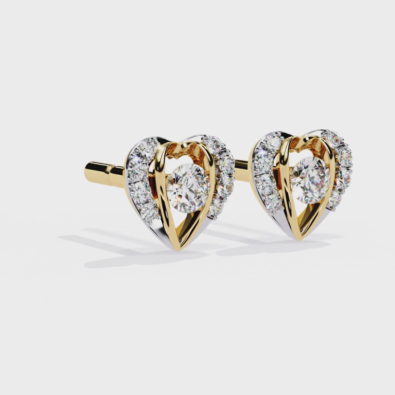 Ace Solitaire Earring