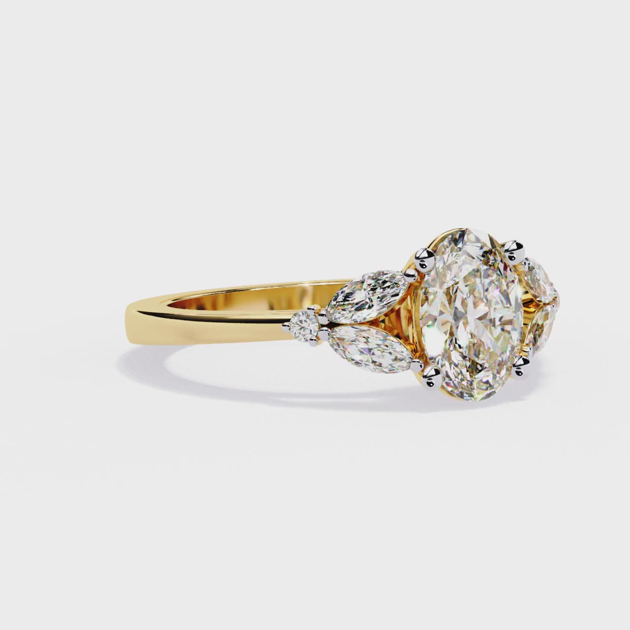 Averie Lab-Grown Diamond Solitaire Ring