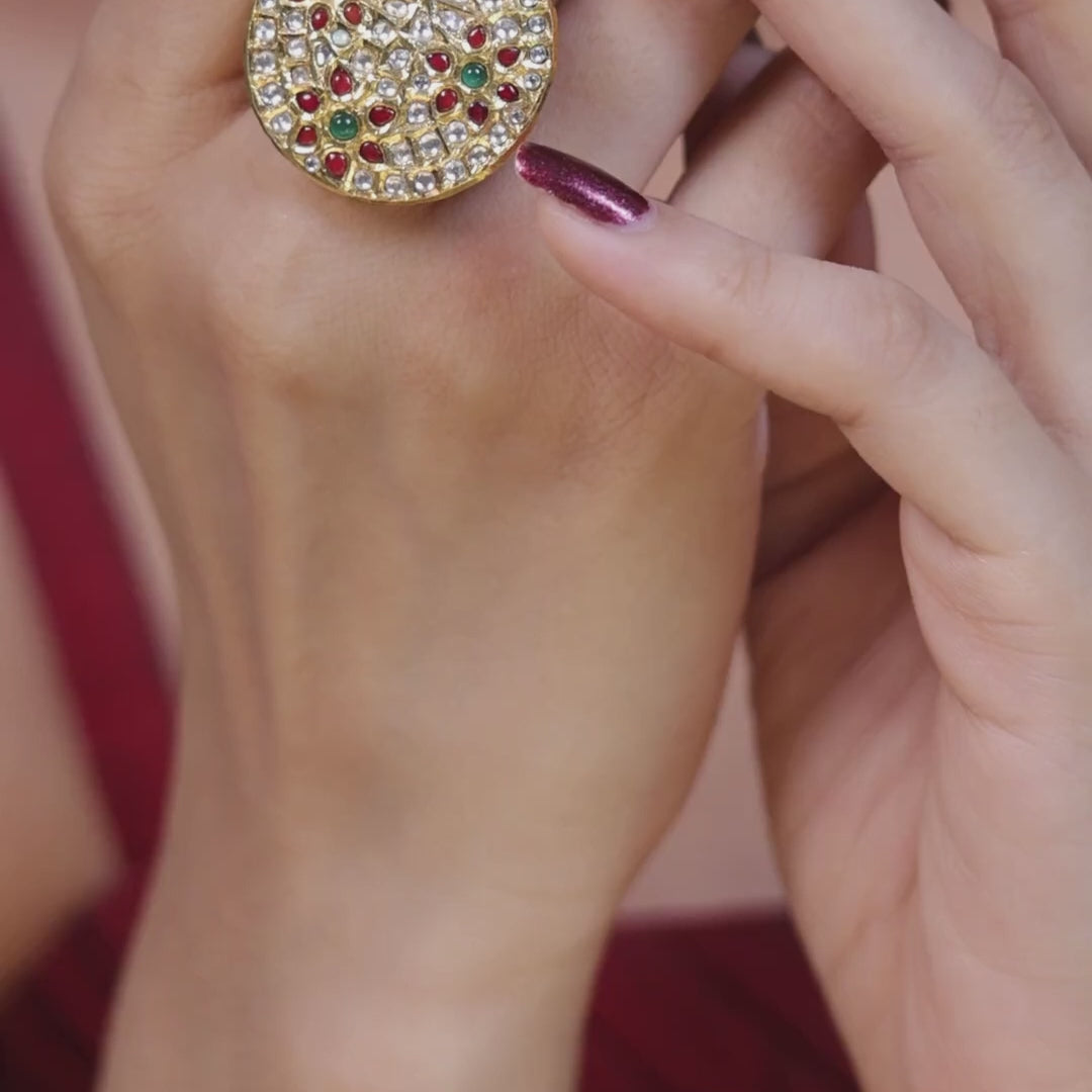 Best Polki Diamond Rings Online India