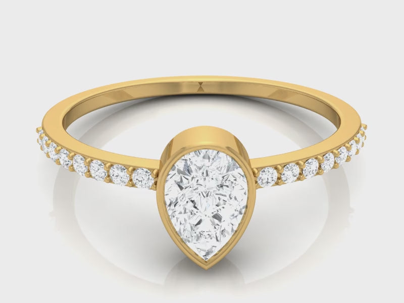 Selah Lab-Grown Diamond Solitaire Ring