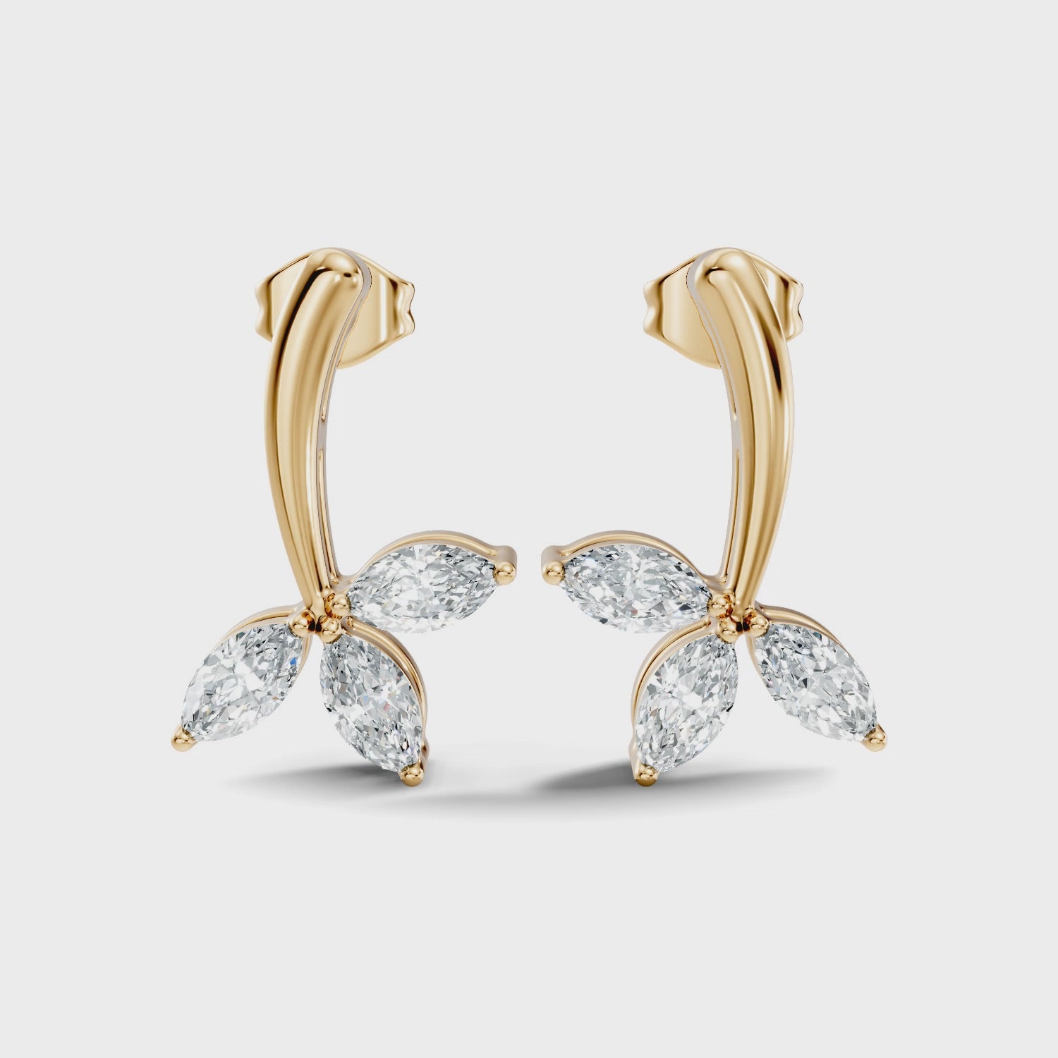 Mallory Lab-Grown Diamond Earring