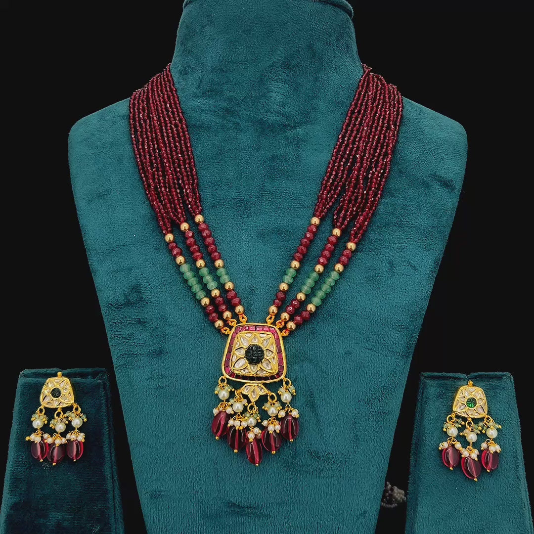 Rani Beads Polki Set