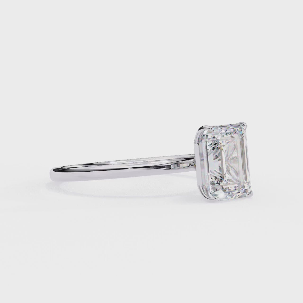 Maci Lab-Grown Diamond Solitaire Ring