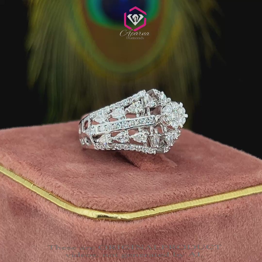 Imperial Bloom Diamond Ring