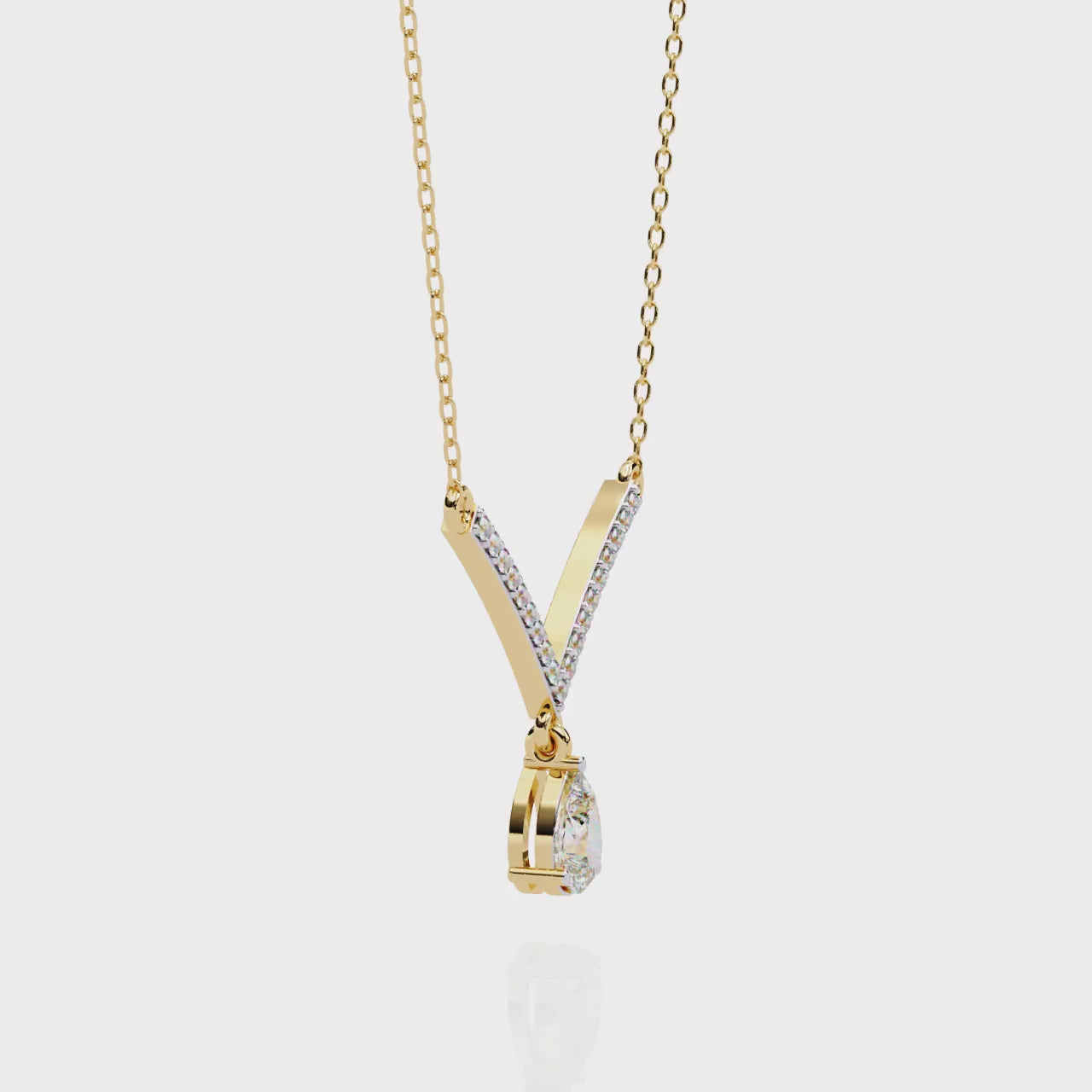 Scarlett Lab-Grown Diamond Solitaire Necklace
