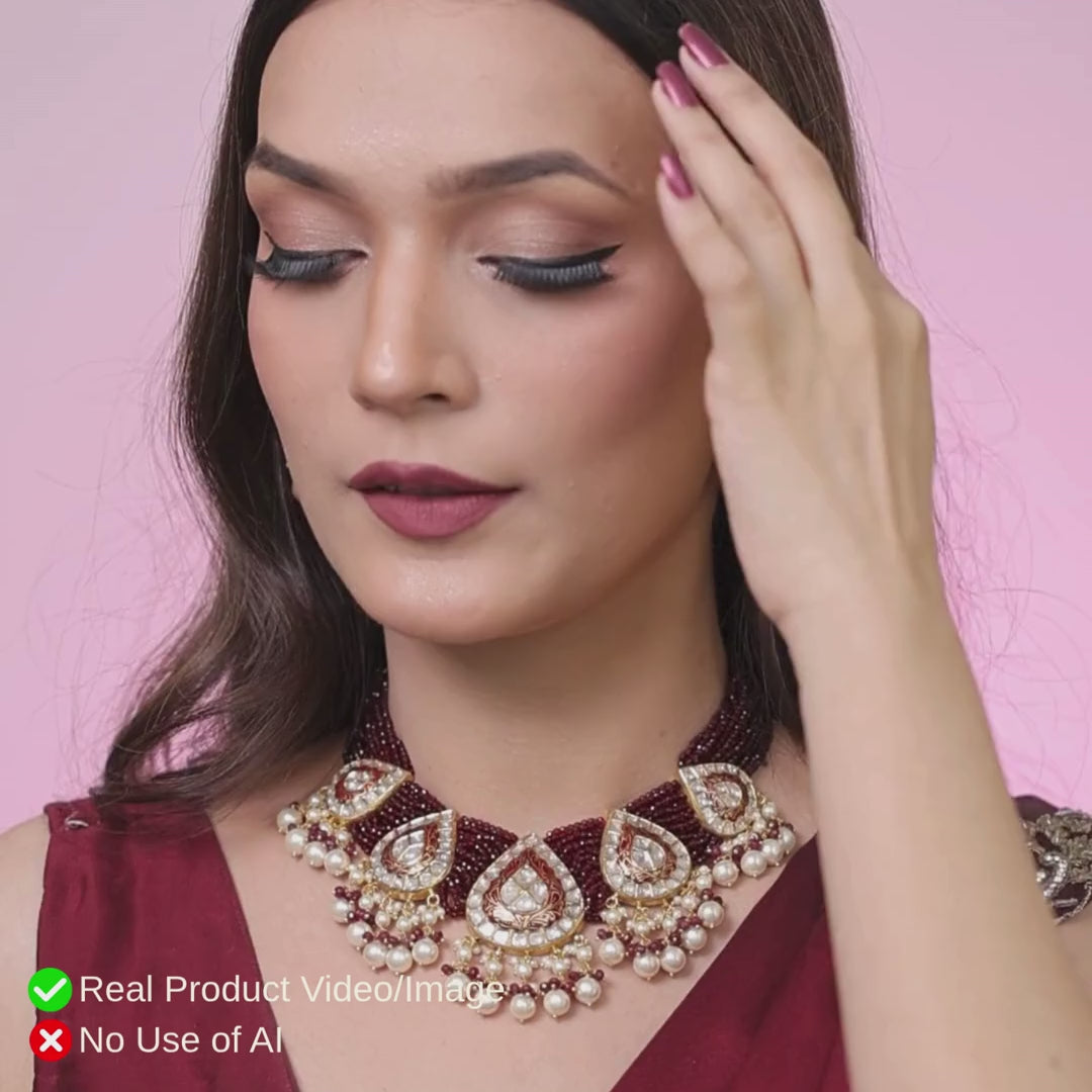 Authentic Natural Diamond Polki Jewellery Online
