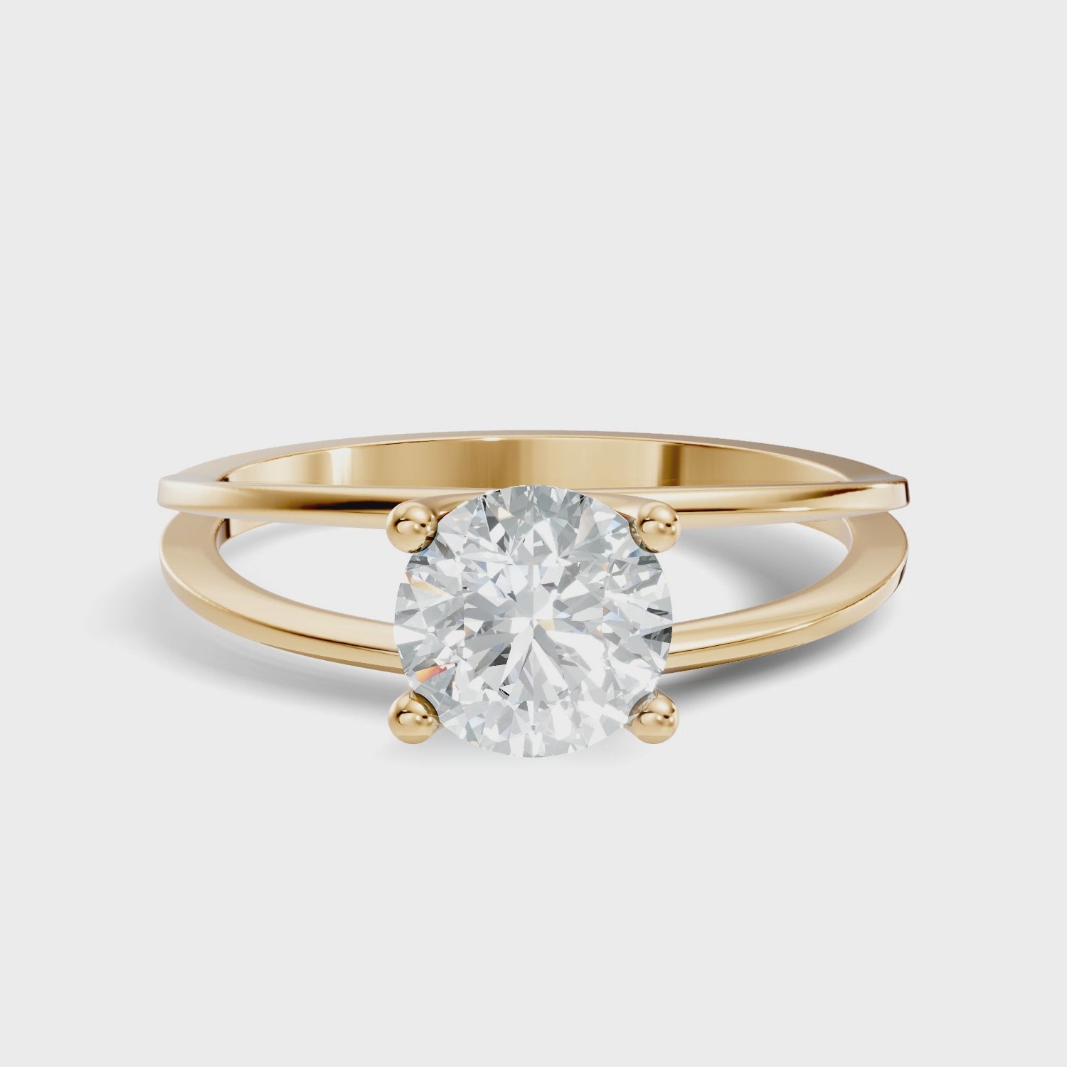 Alison Lab-Grown Diamond Solitaire Ring