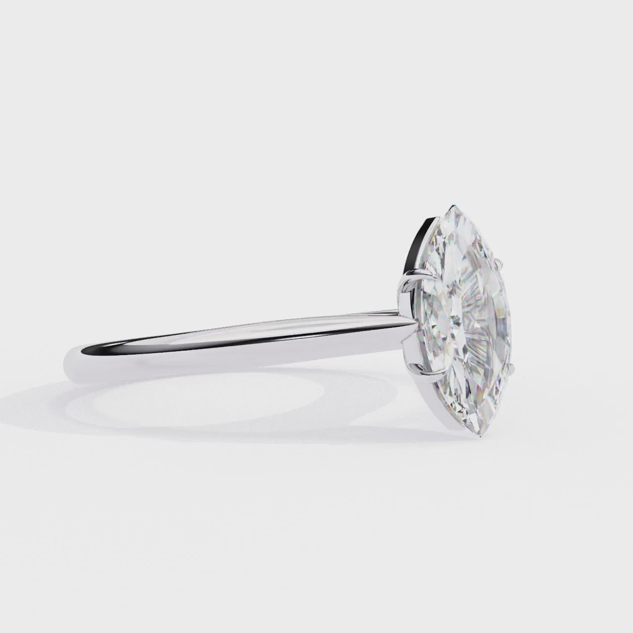 Cora Lab-Grown Diamond Solitaire Ring