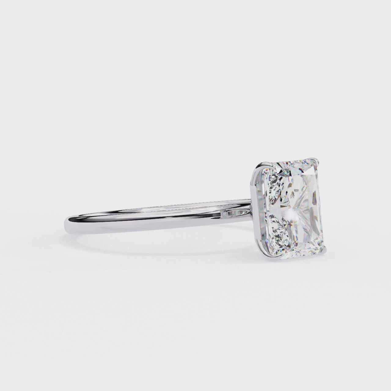 Ivy Lab-Grown Diamond Solitaire Ring
