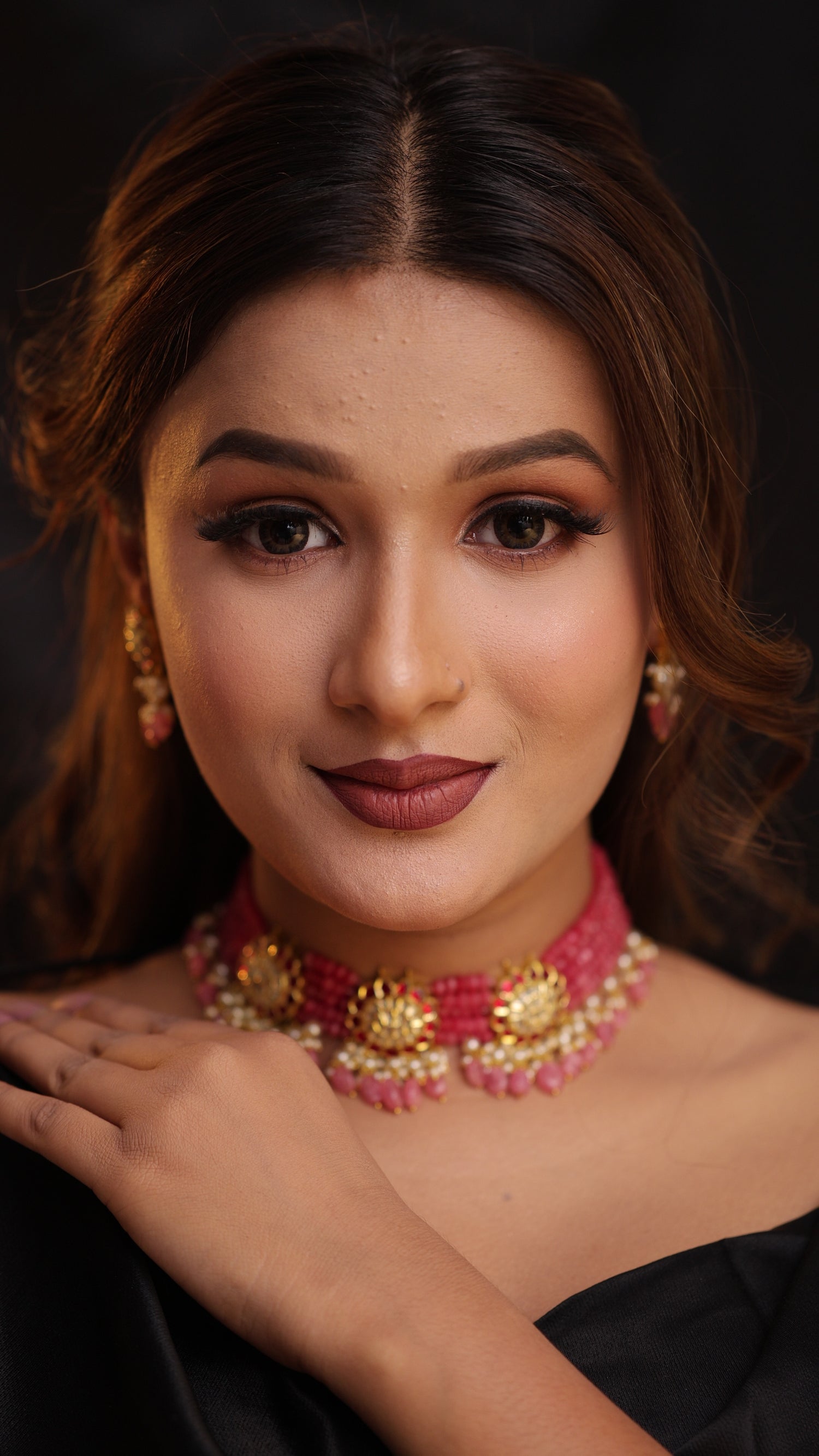 Gulabi Pearl Choker