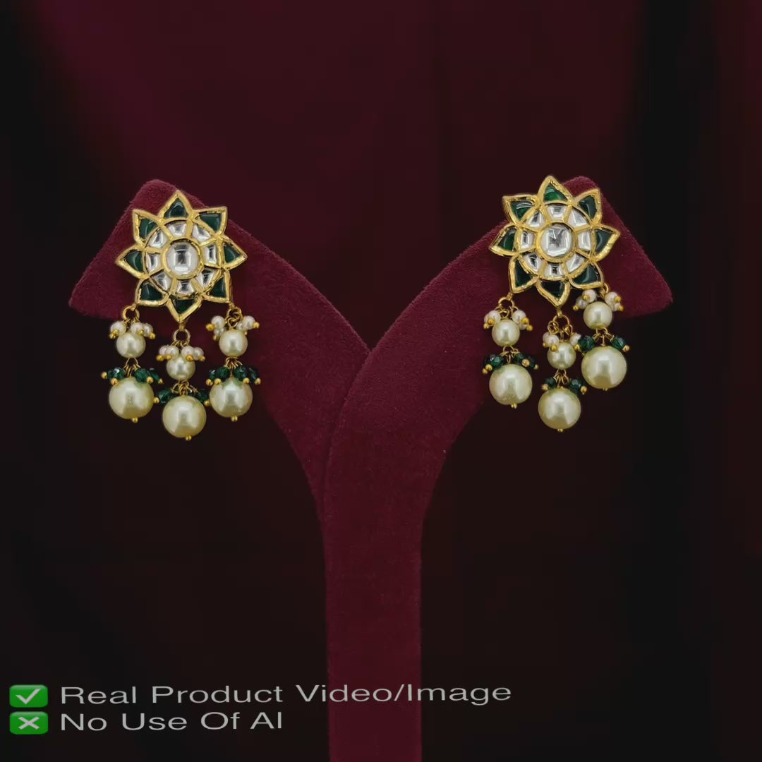 Natural Diamond Polki Bridal Jewellery Online