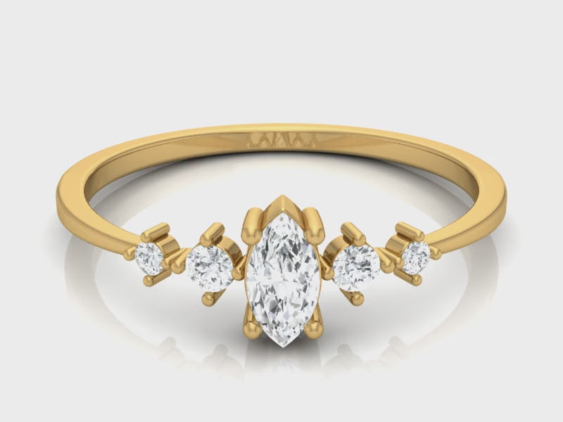 Kylee Lab-Grown Diamond Solitaire Ring