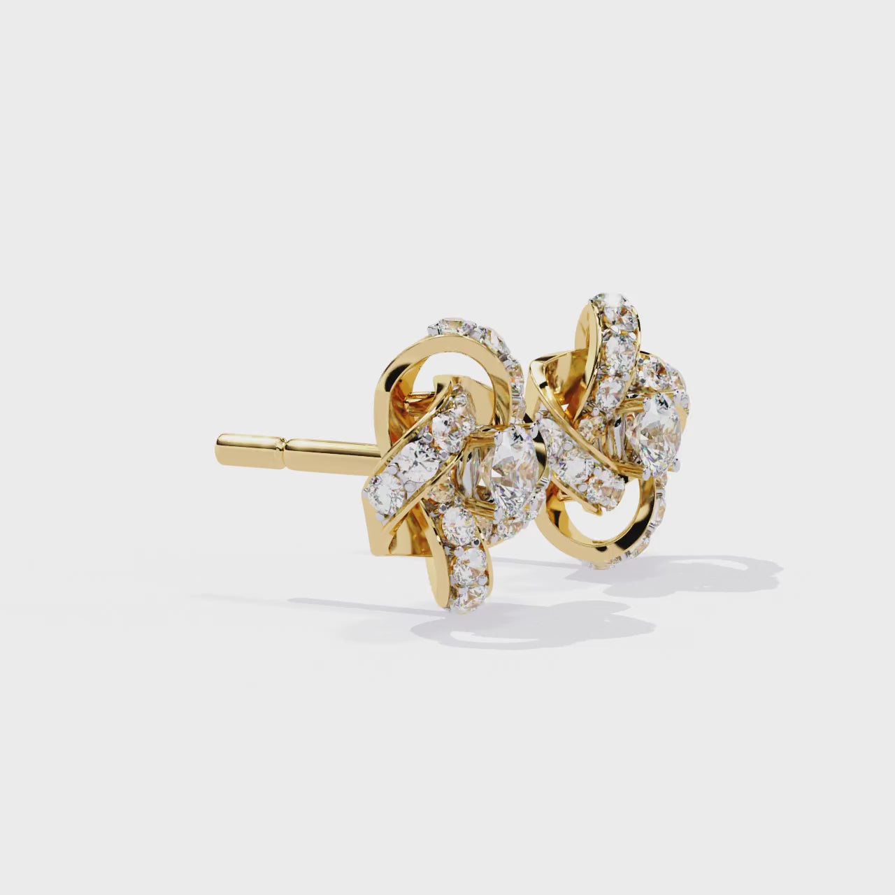 Audrey Lab-Grown Diamond Solitaire Earring