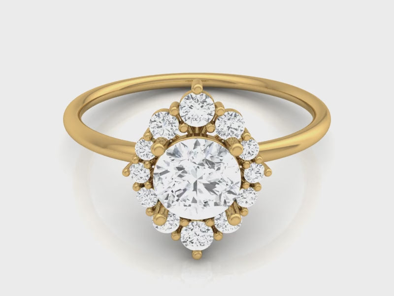 Kyla Lab-Grown Diamond Solitaire Ring