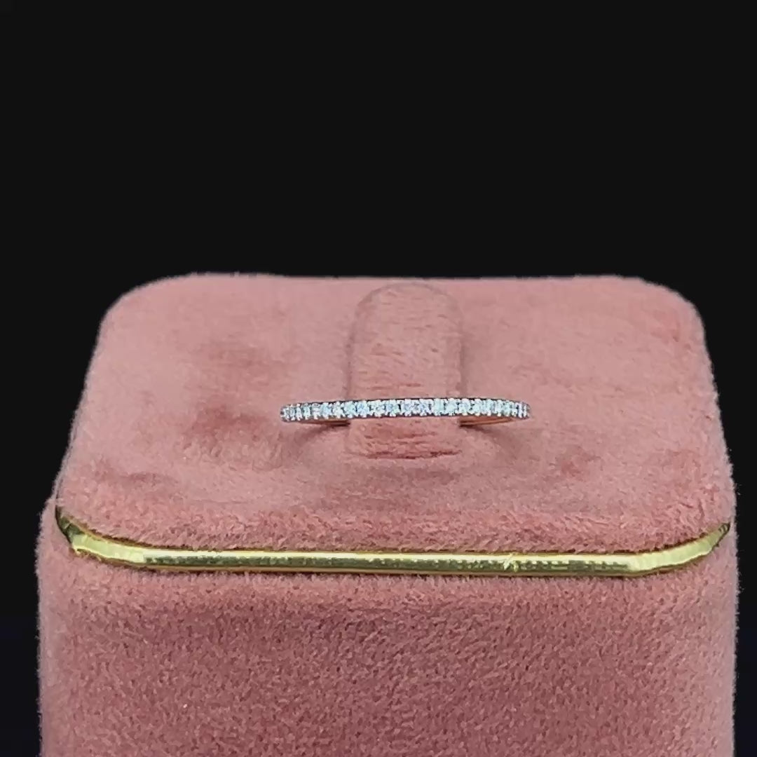 Classic Thin Diamond Ring