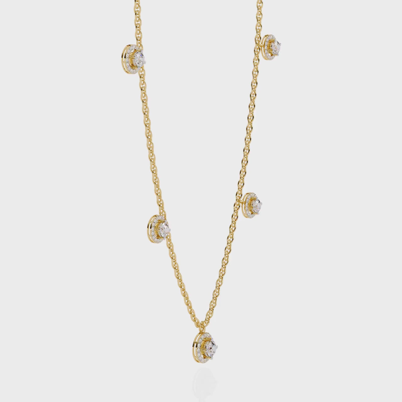 Nova Lab-Grown Diamond Solitaire Necklace