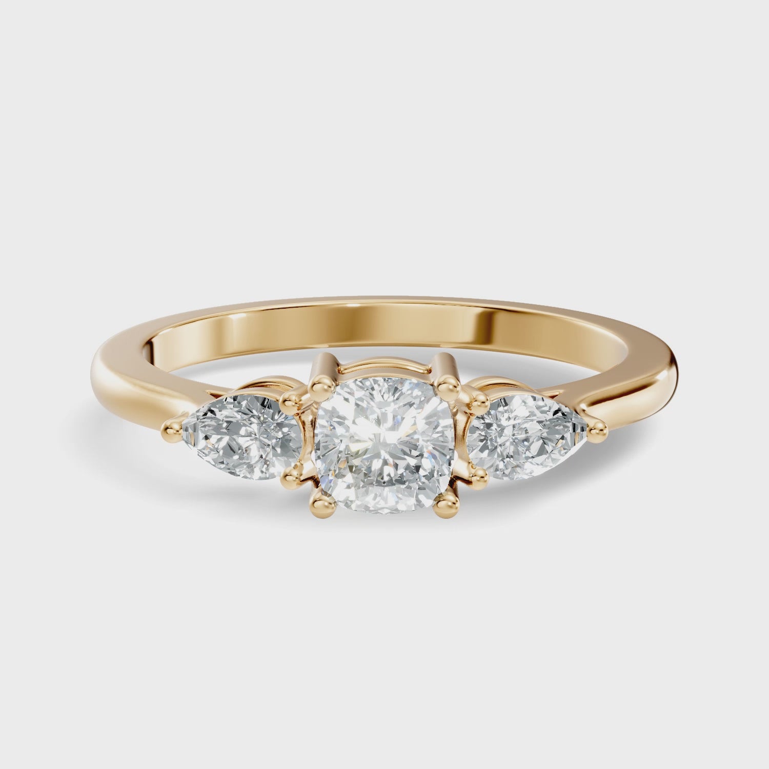 Avianna Three Stone Ring