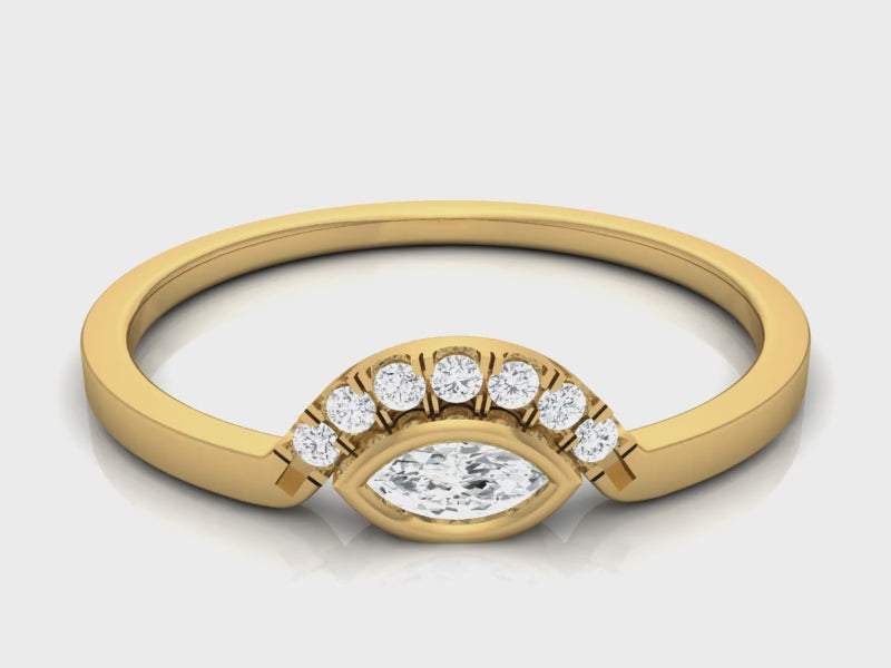 Mabel Lab-Grown Diamond Solitaire Ring