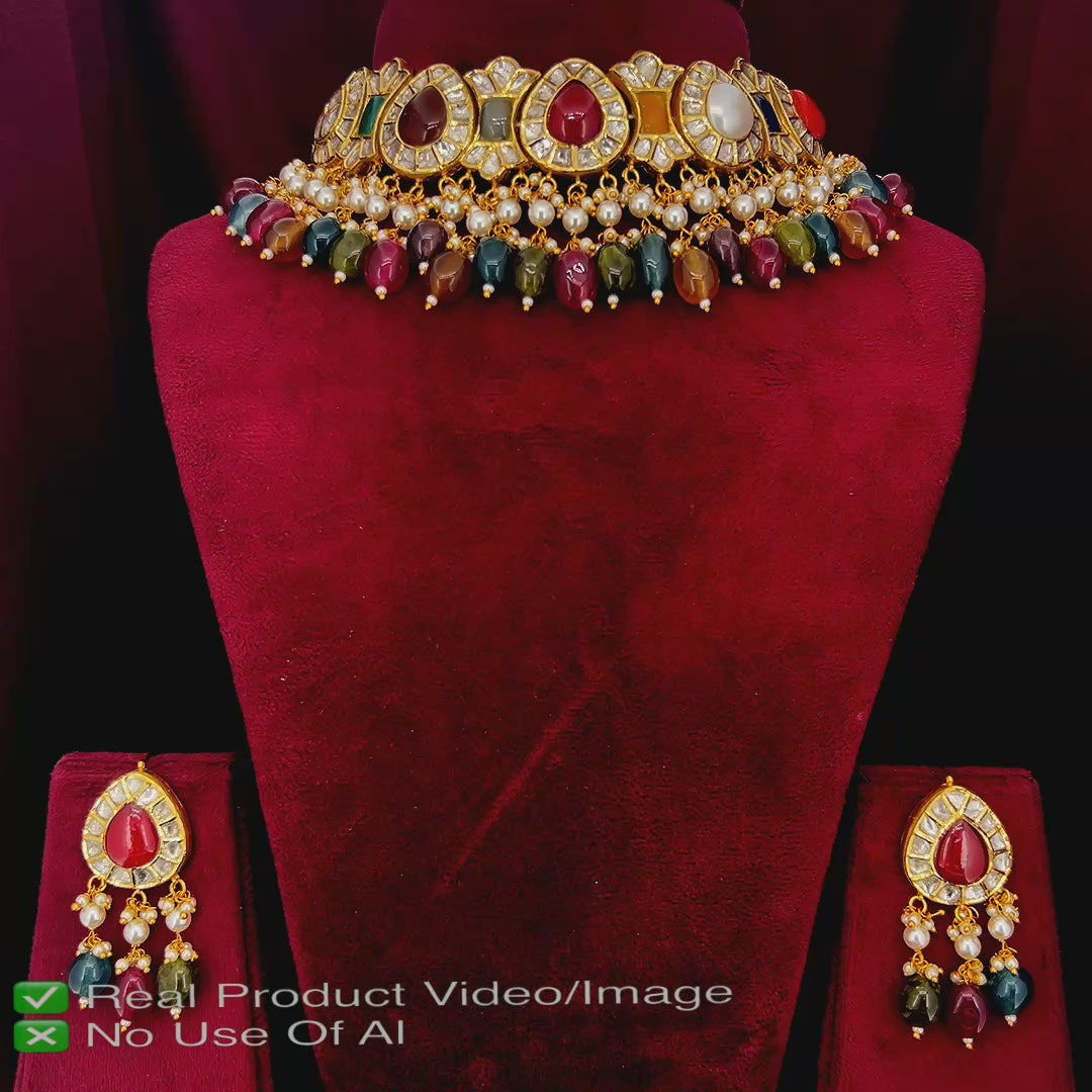 Choker Necklace Set
