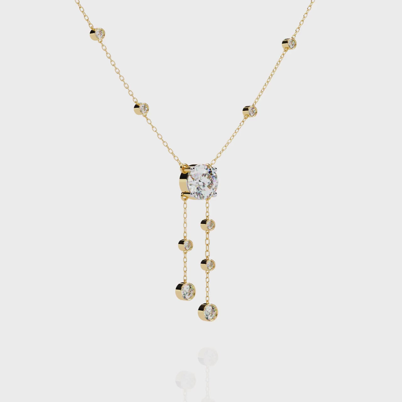 Seraphina Lab-Grown Diamond Solitaire Necklace