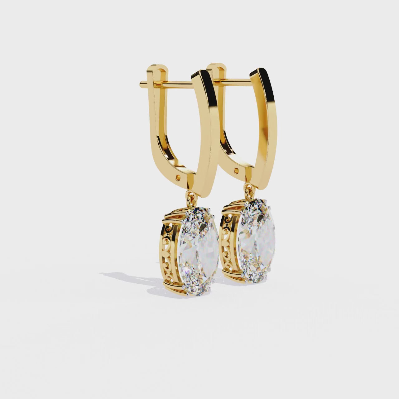 Cosmia Solitaire Earring