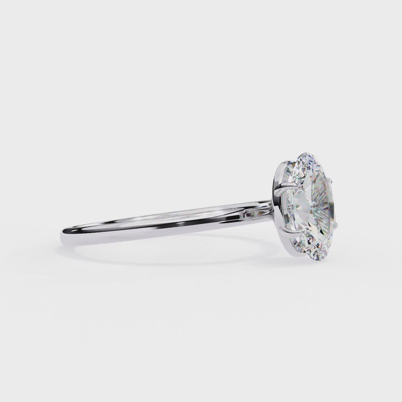 Heidi Lab-Grown Diamond Solitaire Ring