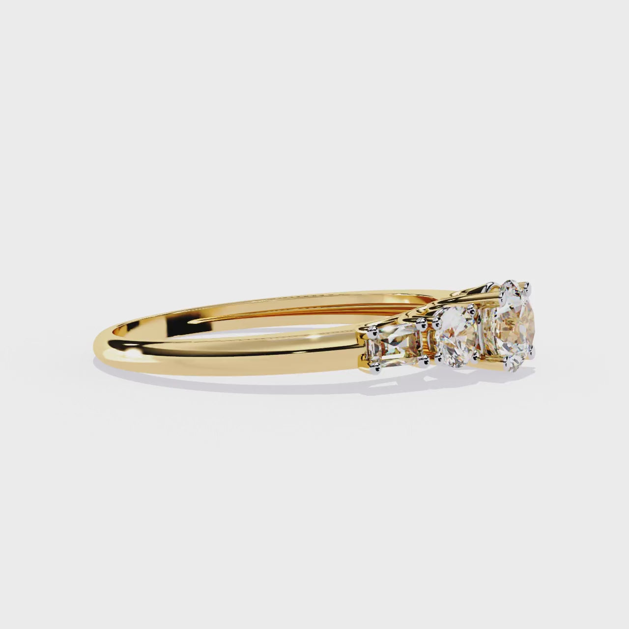 Anaya Lab-Grown Diamond Solitaire Ring