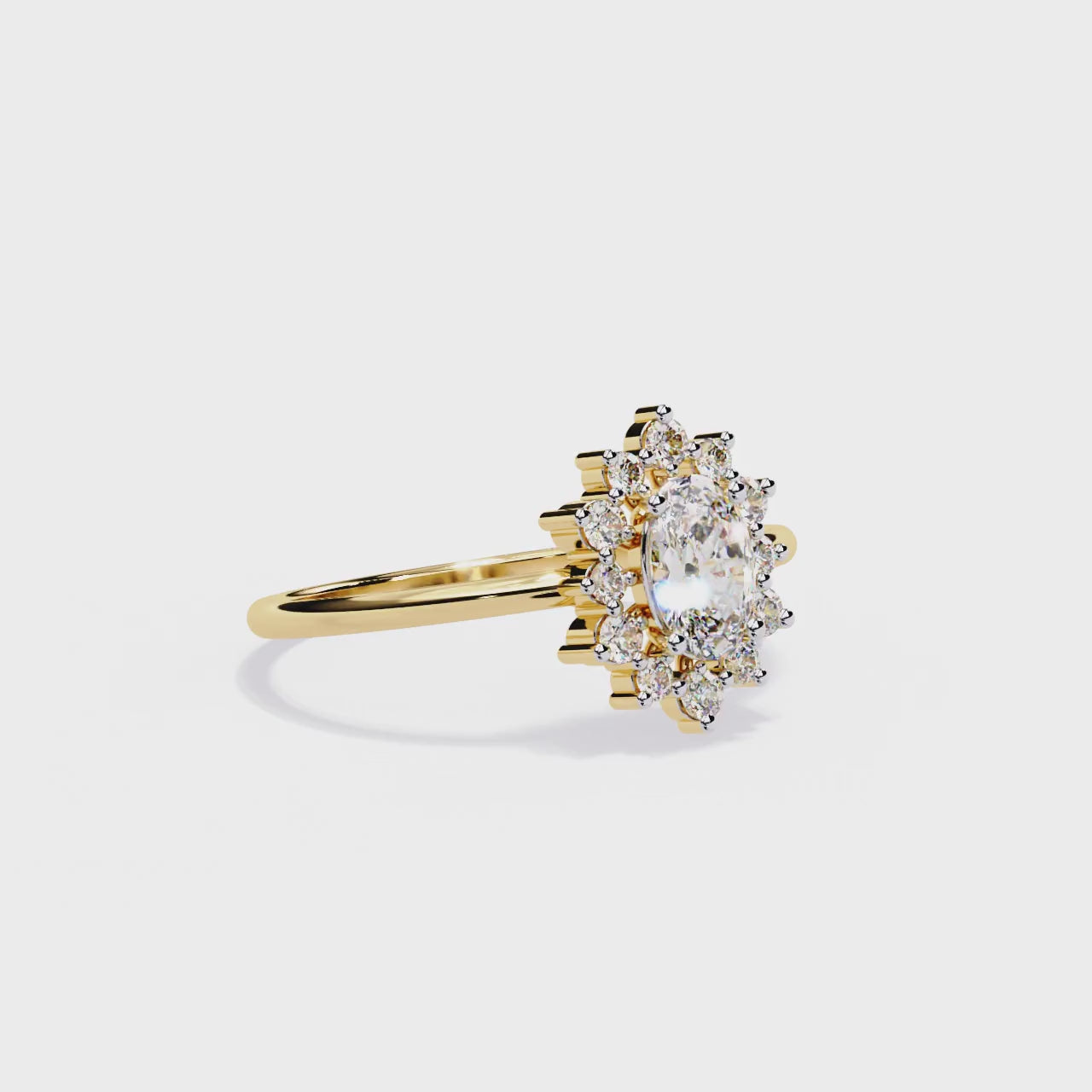 Kelsey Lab-Grown Diamond Solitaire Ring